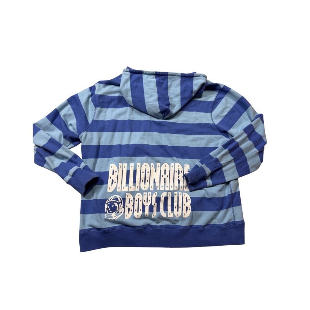 Billionaire Boys Club Striped Pullover Hoodie XXXL Blue Skate Streetwear